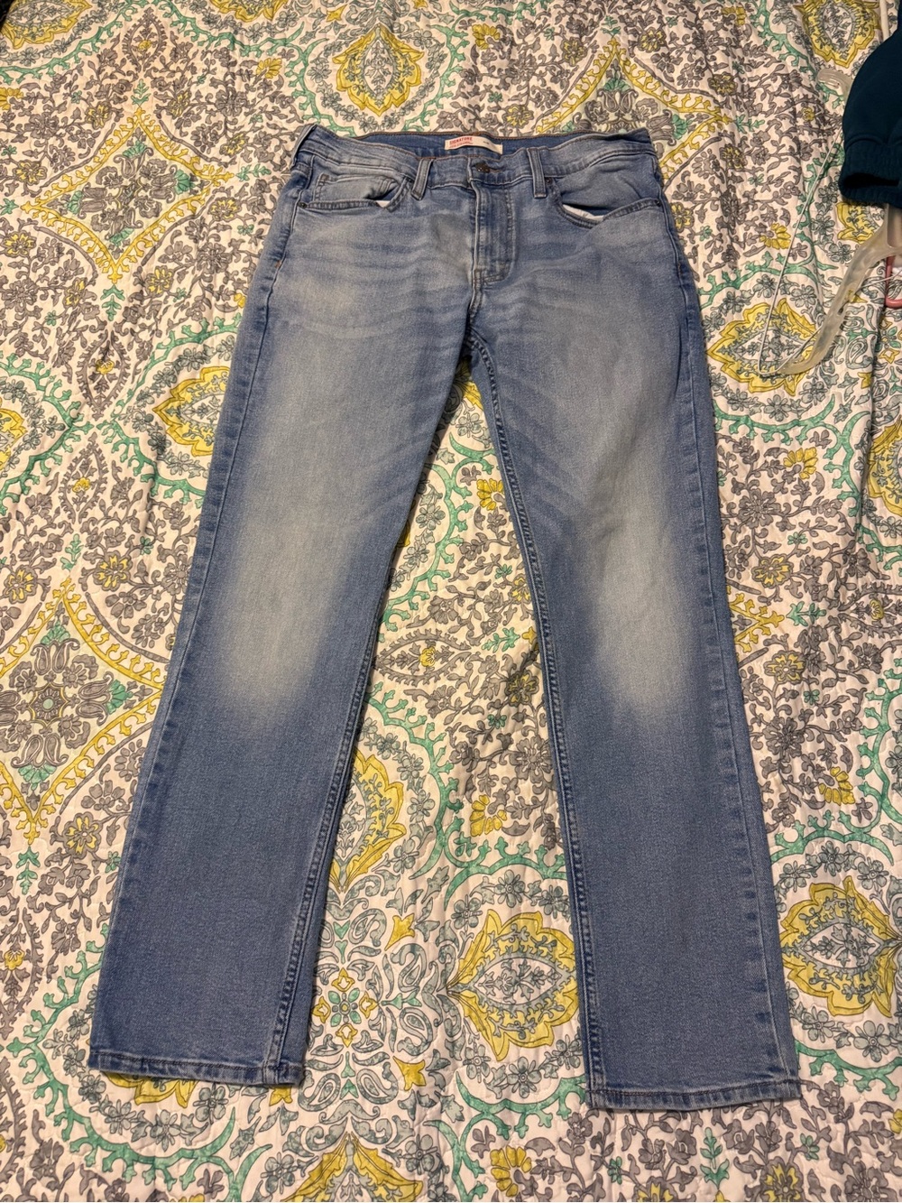 Levi's Medium Wash Straight Jeans